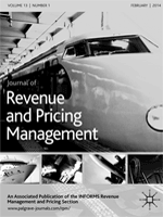 Paper: Call for Papers – Special Issue on: The Profit Impact of Pricing and Revenue Management | Journal of Revenue and Pricing Management